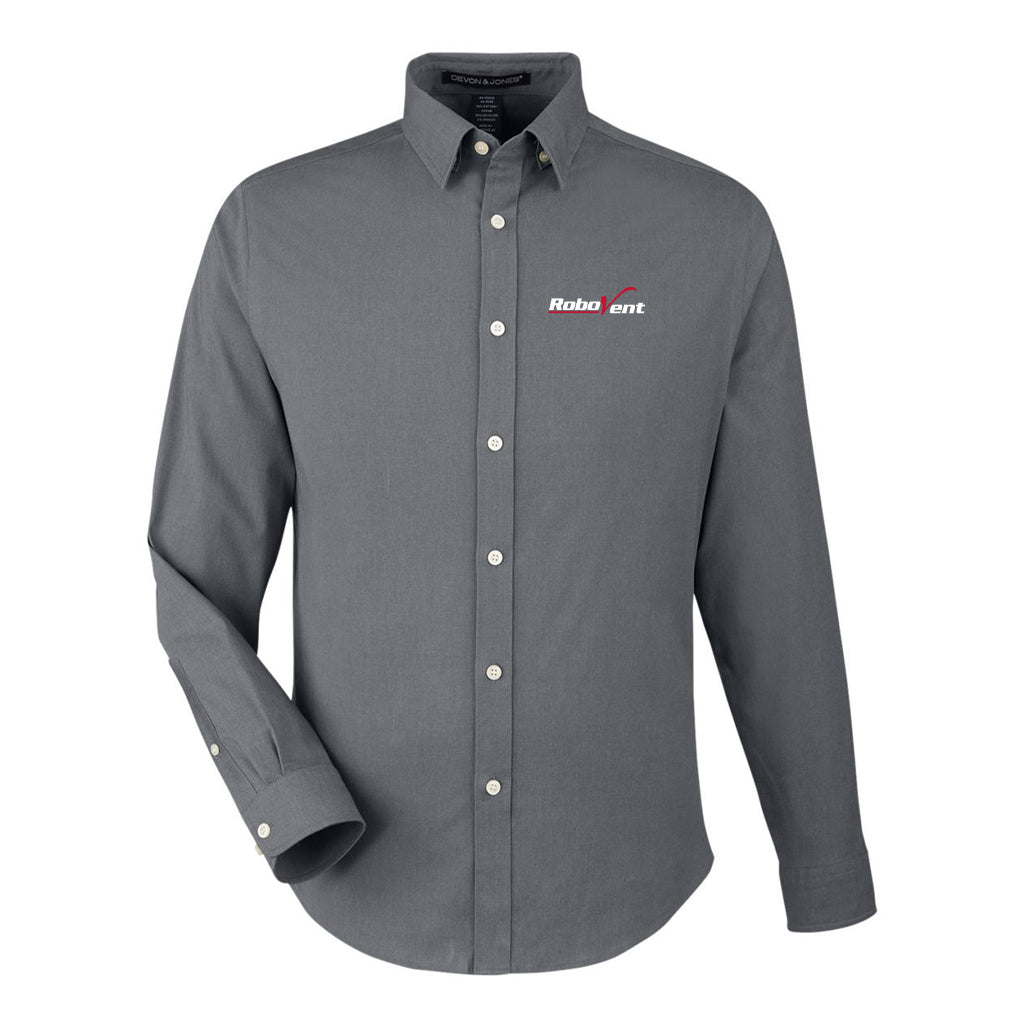 Men's CrownLux Performance Spencer Poplin Dress Shirt